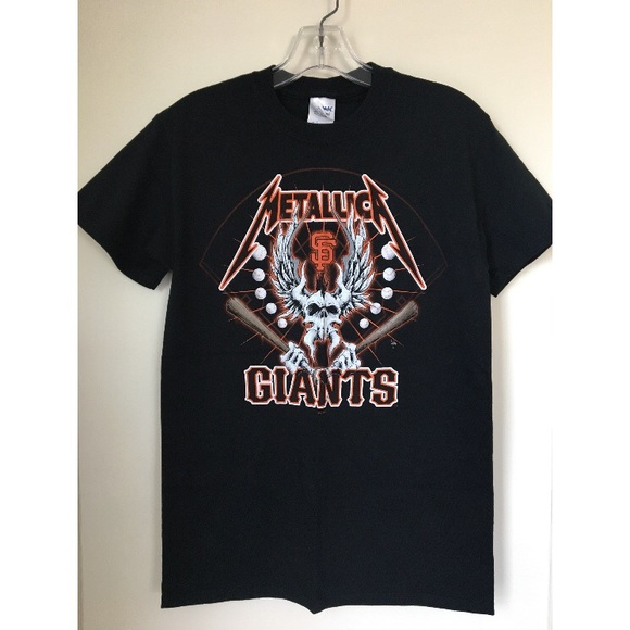 metallica giants shirt